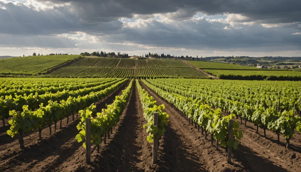 caractéristiques du terroir viticole