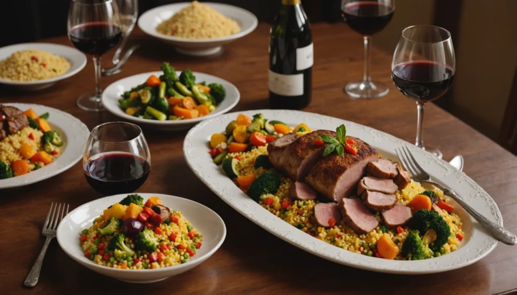 couscous et vin
